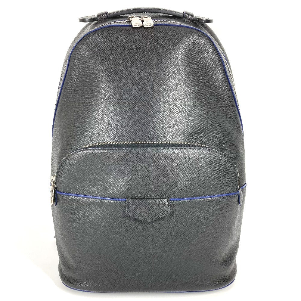 Louis Vuitton Backpack M32734 Taiga Anton Leather Black