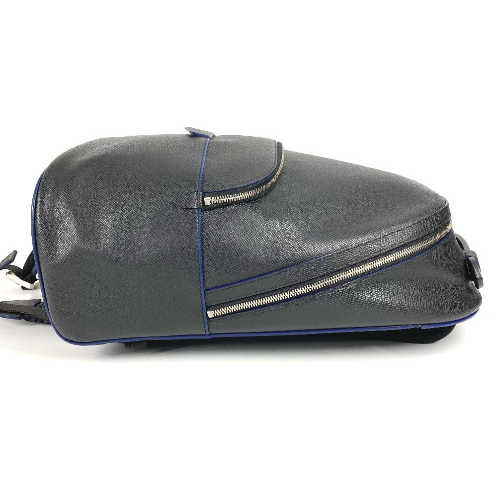 Louis Vuitton Backpack M32734 Taiga Anton Leather Black
