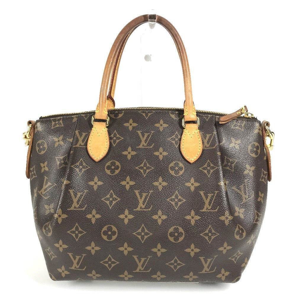 Louis Vuitton M48813 Turen PM Turen PM Monogram Canvas Brown Shoulder Bag
