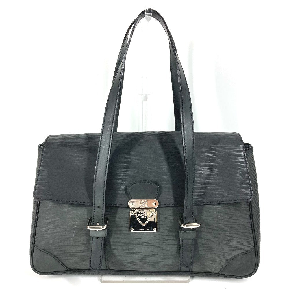 Louis Vuitton M58862 Epi Segur MM Leather Black Tote Bag