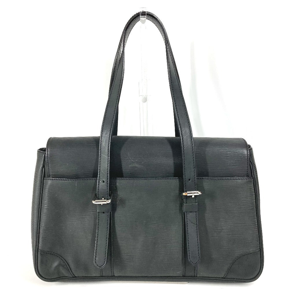 Louis Vuitton M58862 Epi Segur MM Leather Black Tote Bag