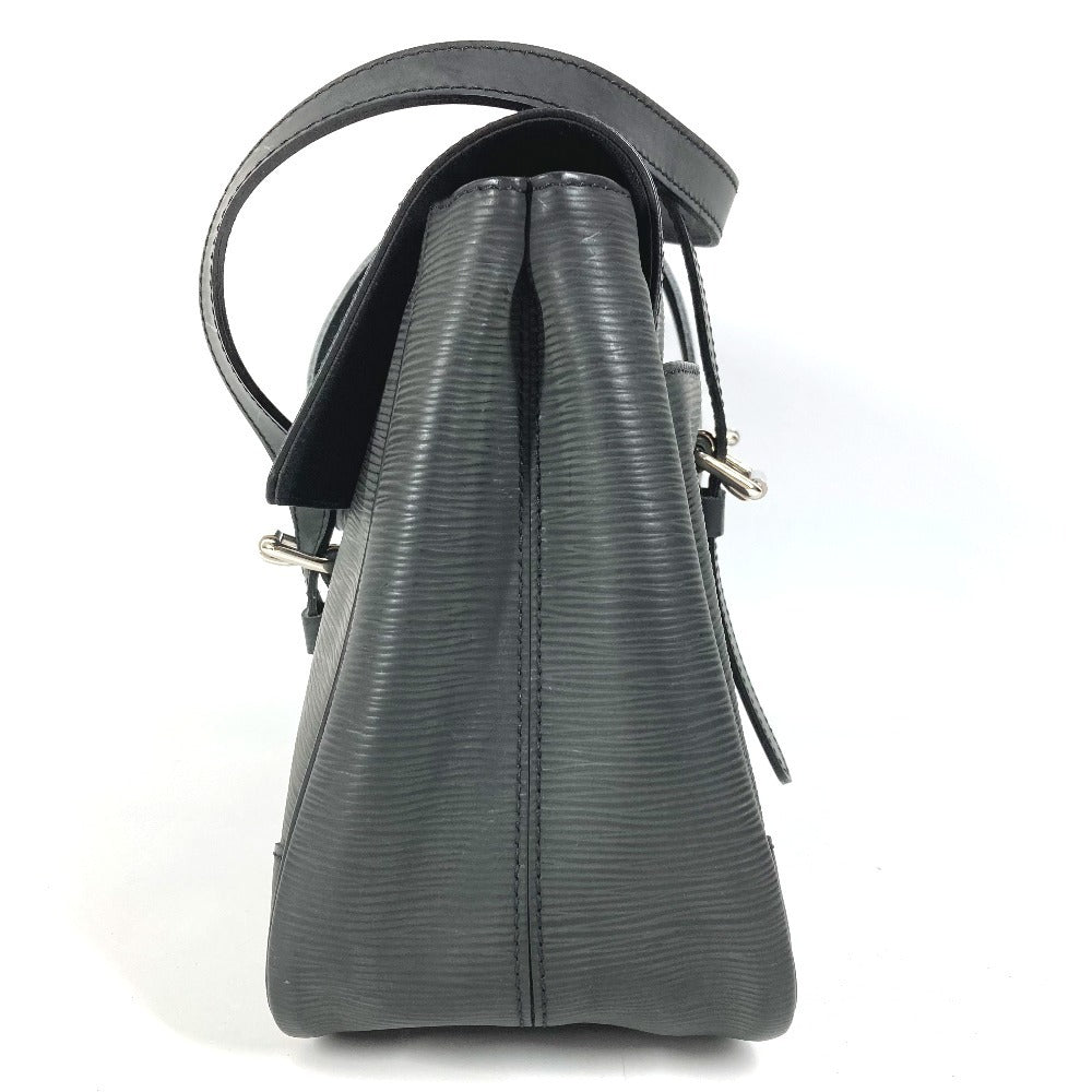 Louis Vuitton M58862 Epi Segur MM Leather Black Tote Bag