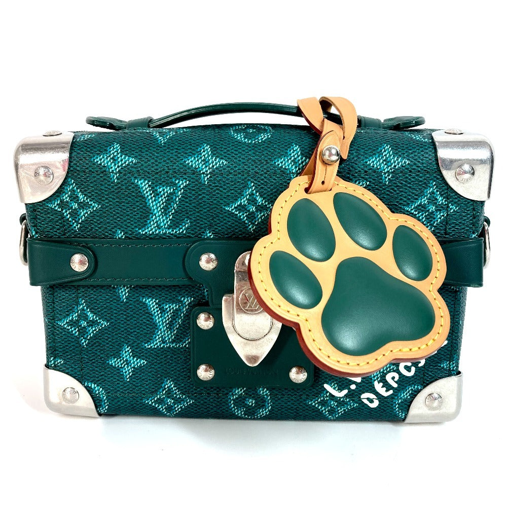 Louis Vuitton M12686 Heritage Pharrell Williams Monogram Leather Canvas Green Handbag