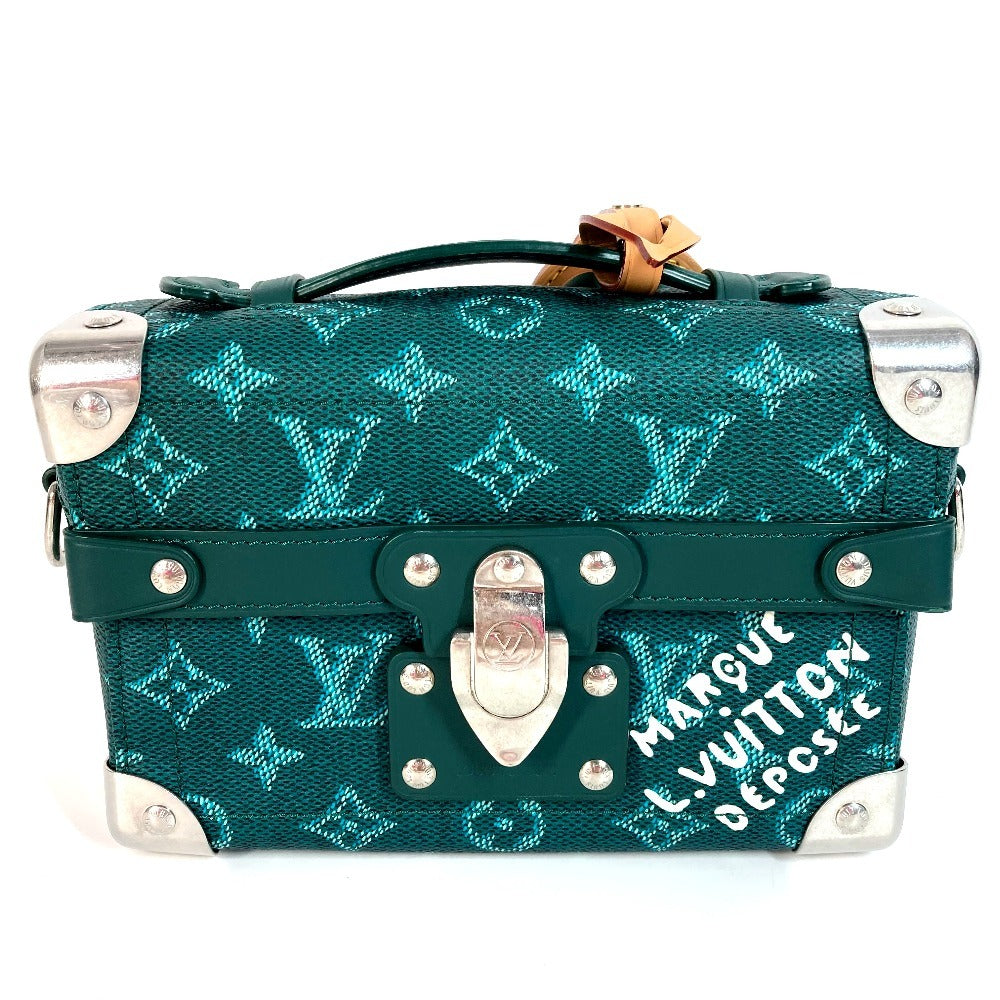 Louis Vuitton M12686 Heritage Pharrell Williams Monogram Leather Canvas Green Handbag