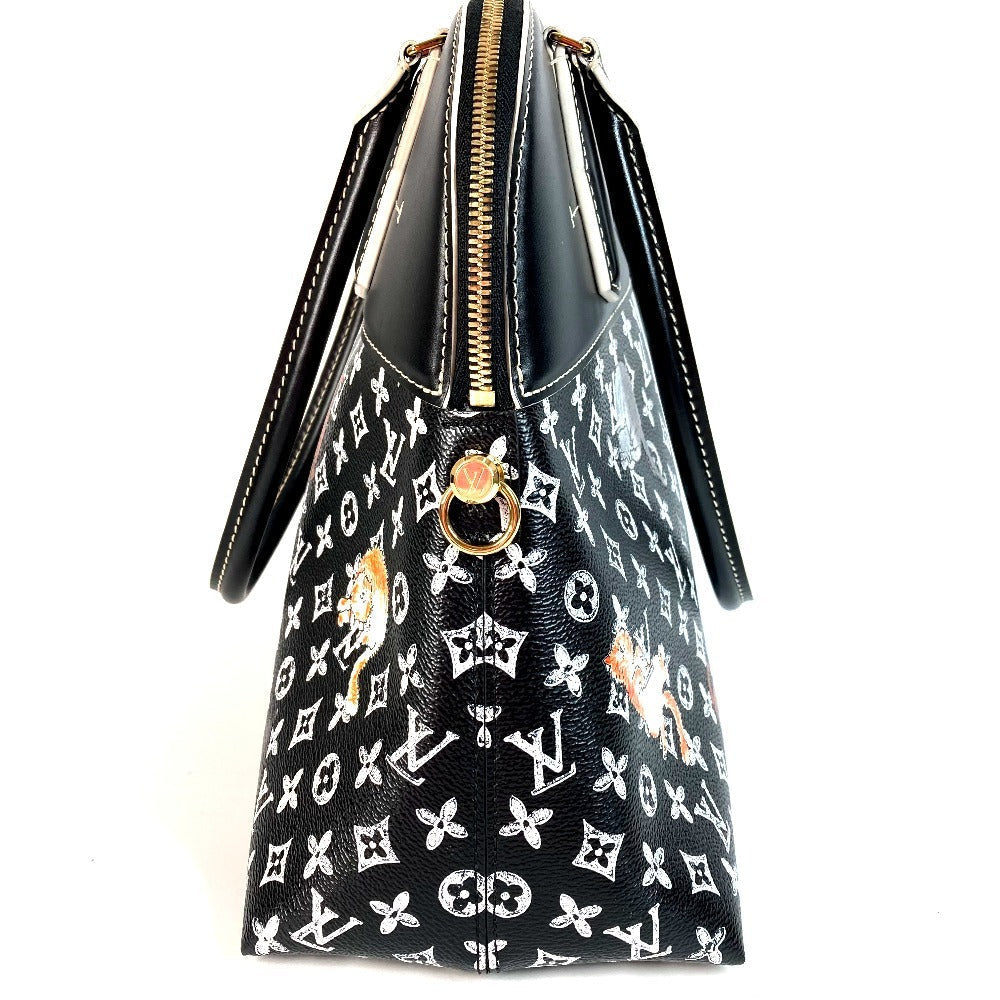 Louis Vuitton M44403 Catgram Cat Grace Coddington Leather Black Shoulder Bag
