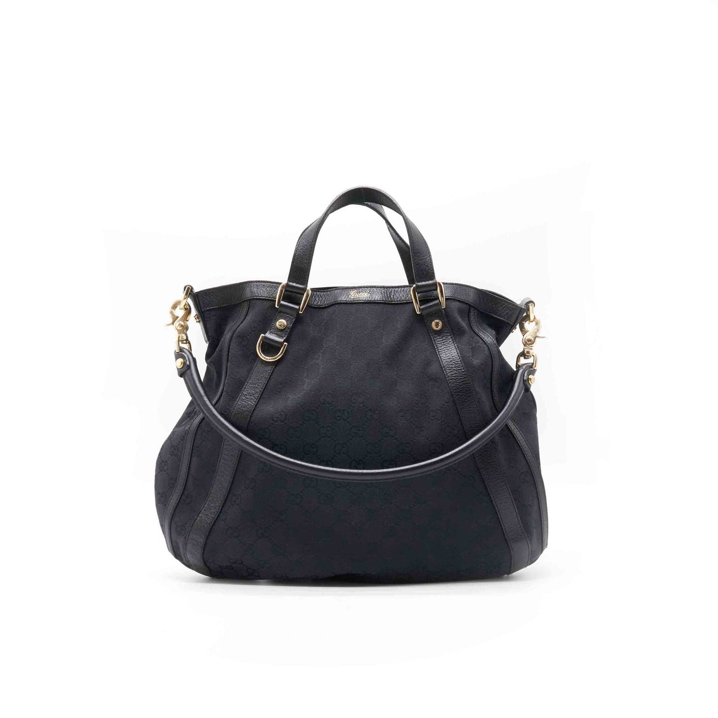Gucci Tote Canvas Monogram Tote Bag