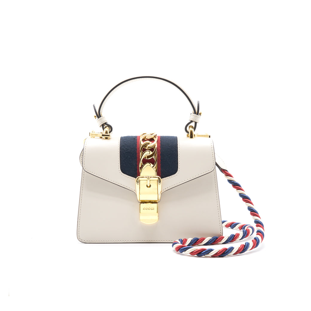 Gucci Sylvie Bag Leather Mini Travel Bag