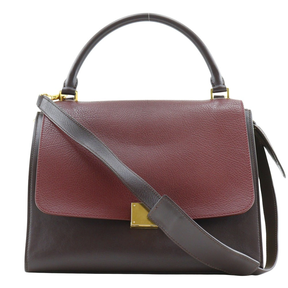 Calfskin, Gray Wayshoulder Trapeze Women Suede Brown Shoulder Bag