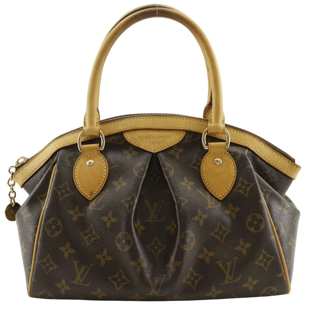 Louis Vuitton M40143 Tivoli PM Monogram Canvas Brown Handbag 6