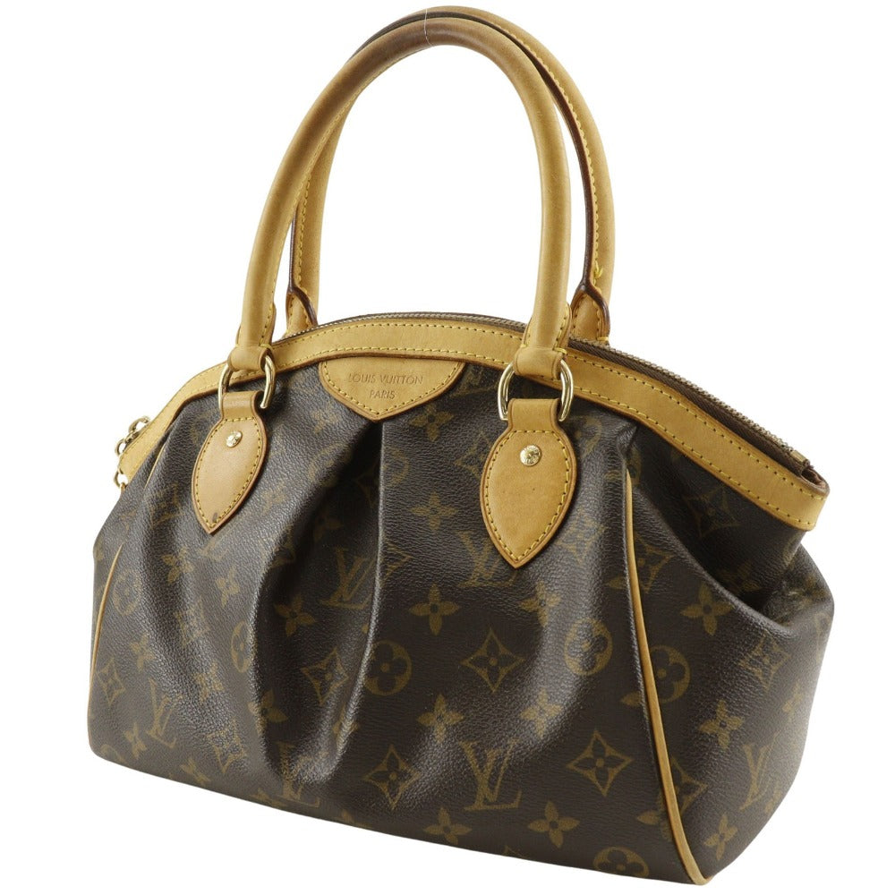 Louis Vuitton M40143 Tivoli PM Monogram Canvas Brown Handbag 6