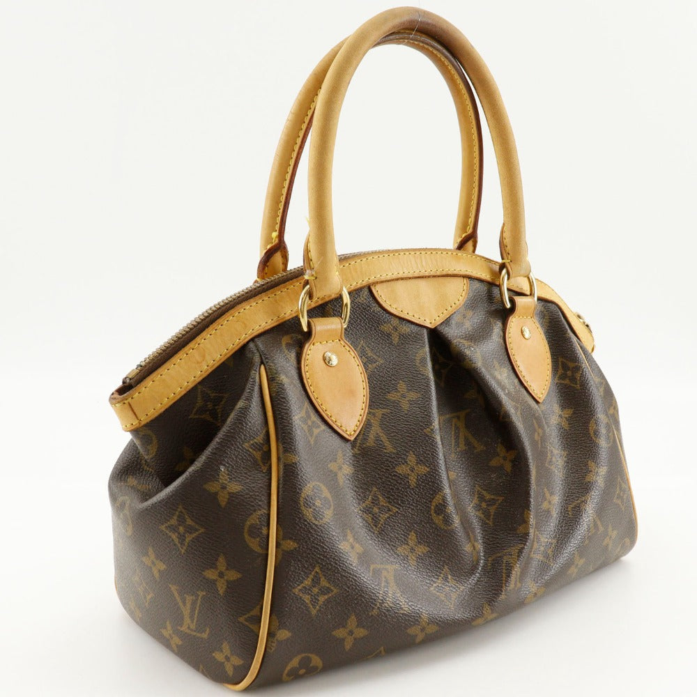 Louis Vuitton M40143 Tivoli PM Monogram Canvas Brown Handbag 6