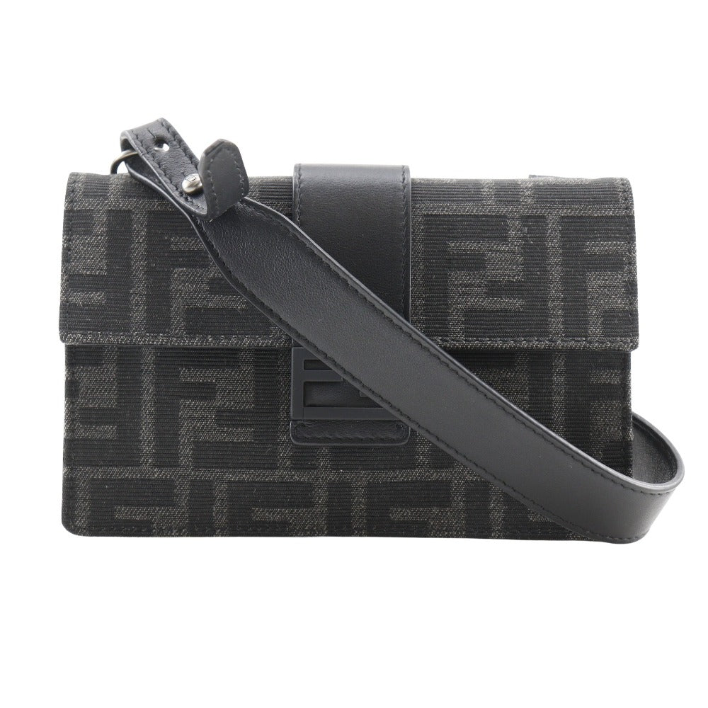 Fendi Shoulder Bag 7M0295 Clutch 3Way Marsupio Baguette Mens Leather Canvas Nylon Clutch Bag