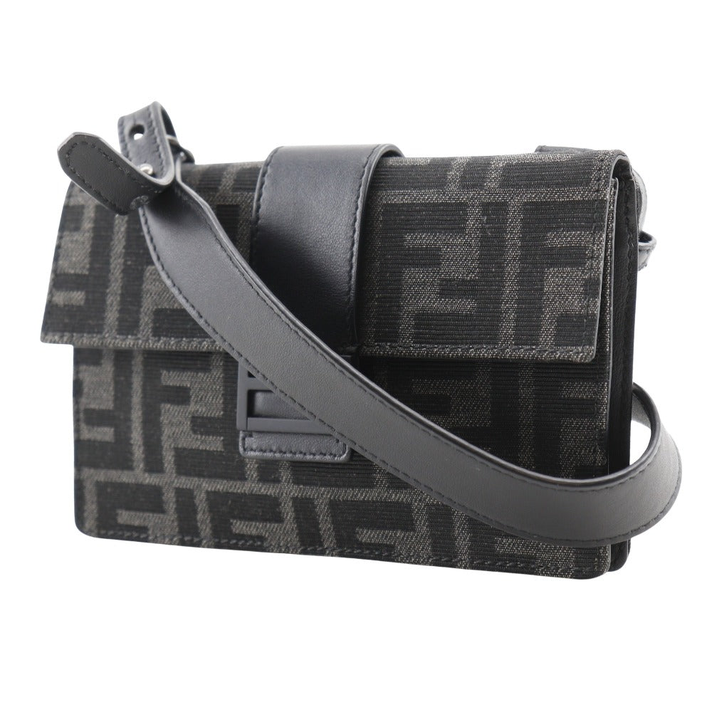 Fendi Shoulder Bag 7M0295 Clutch 3Way Marsupio Baguette Mens Leather Canvas Nylon Clutch Bag