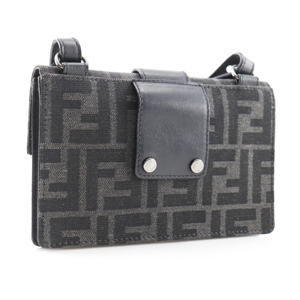 Fendi Shoulder Bag 7M0295 Clutch 3Way Marsupio Baguette Mens Leather Canvas Nylon Clutch Bag