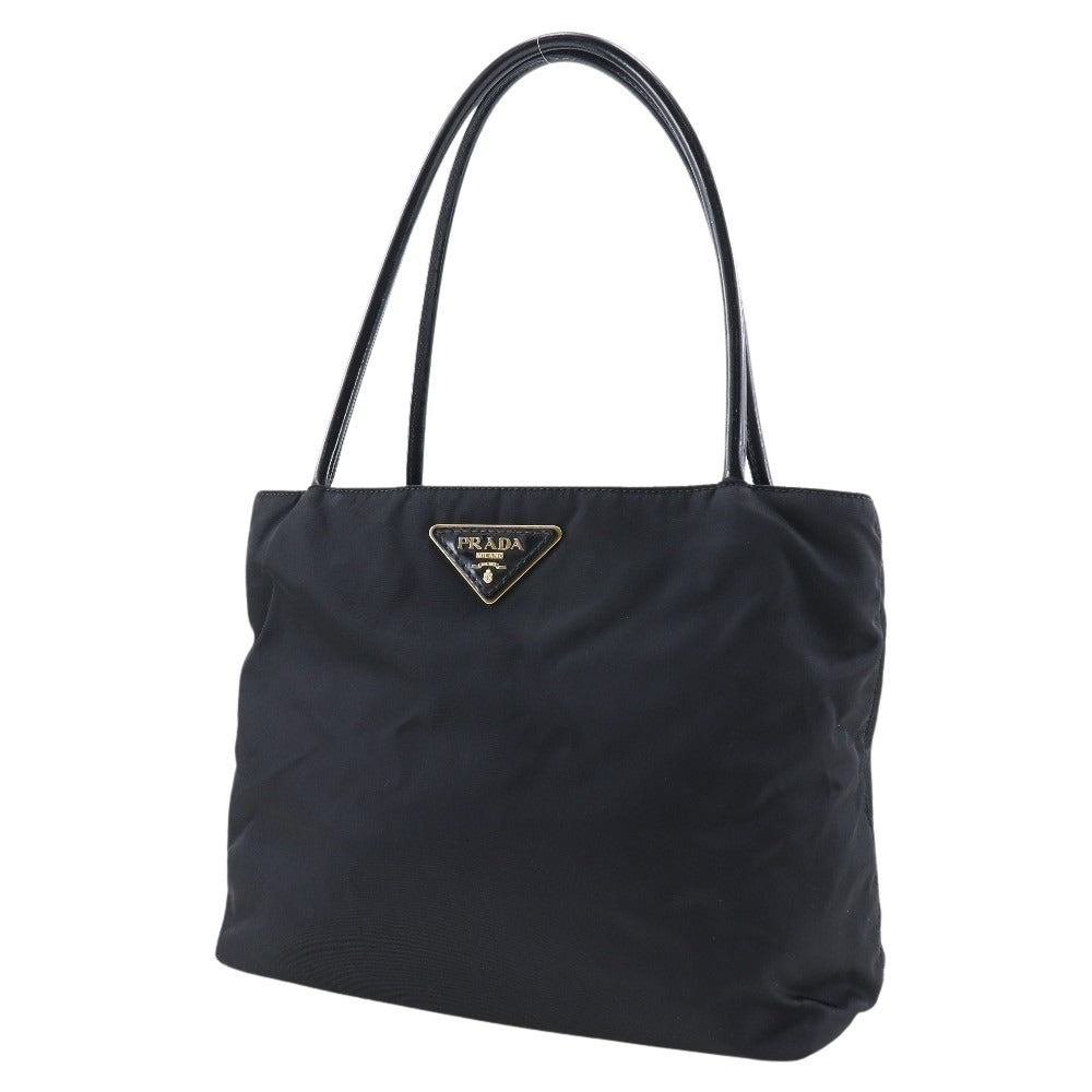 Tote Bag , Enamel Women Nylon Black