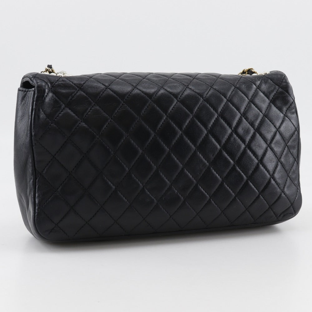 Chanel lambskin ChainShoulder Westminster Black Shoulder Bag