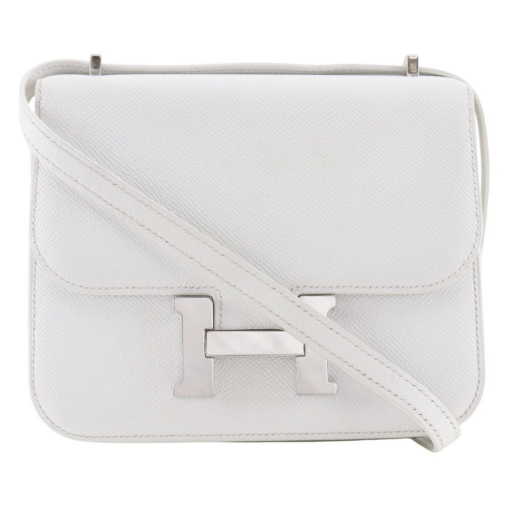 Shoulder Bag Epsom Constance White