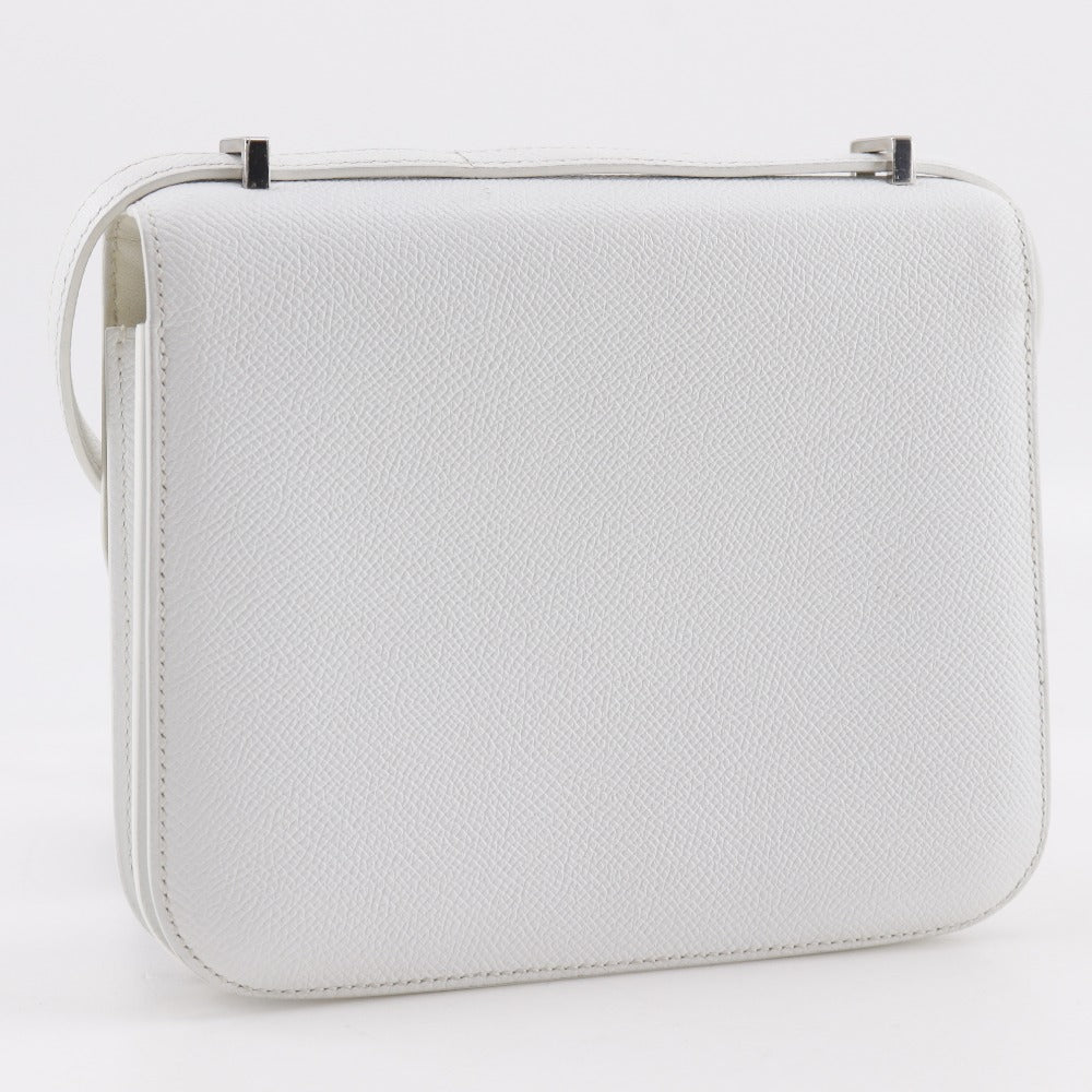 Shoulder Bag Epsom Constance White