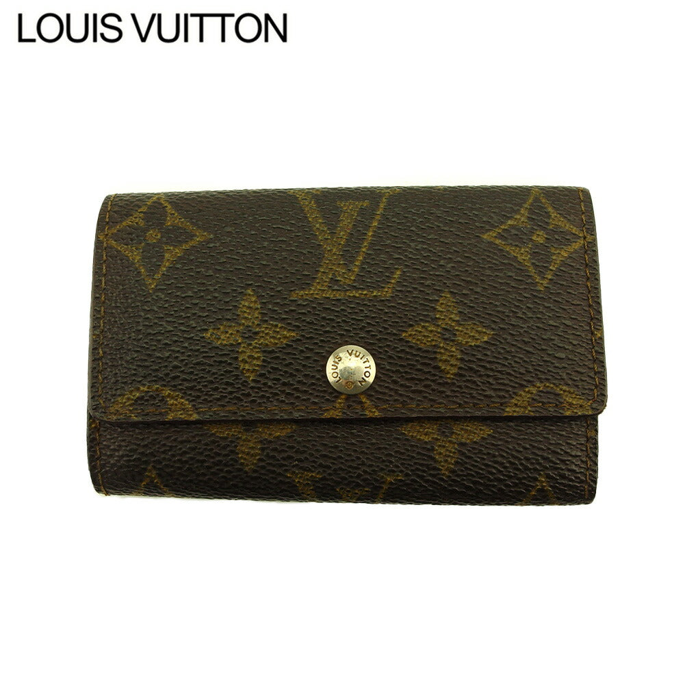 Louis Vuitton Key holder M62630 Multicles6 Brown Beige Gold Key Chain G1688