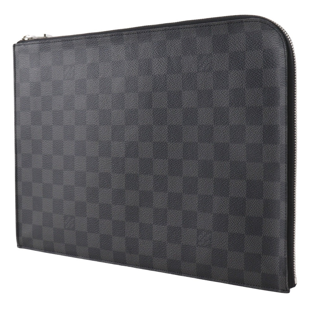 Louis Vuitton N41501 Damier Grafitto Pochette Jules Canvas Black Clutch Bag