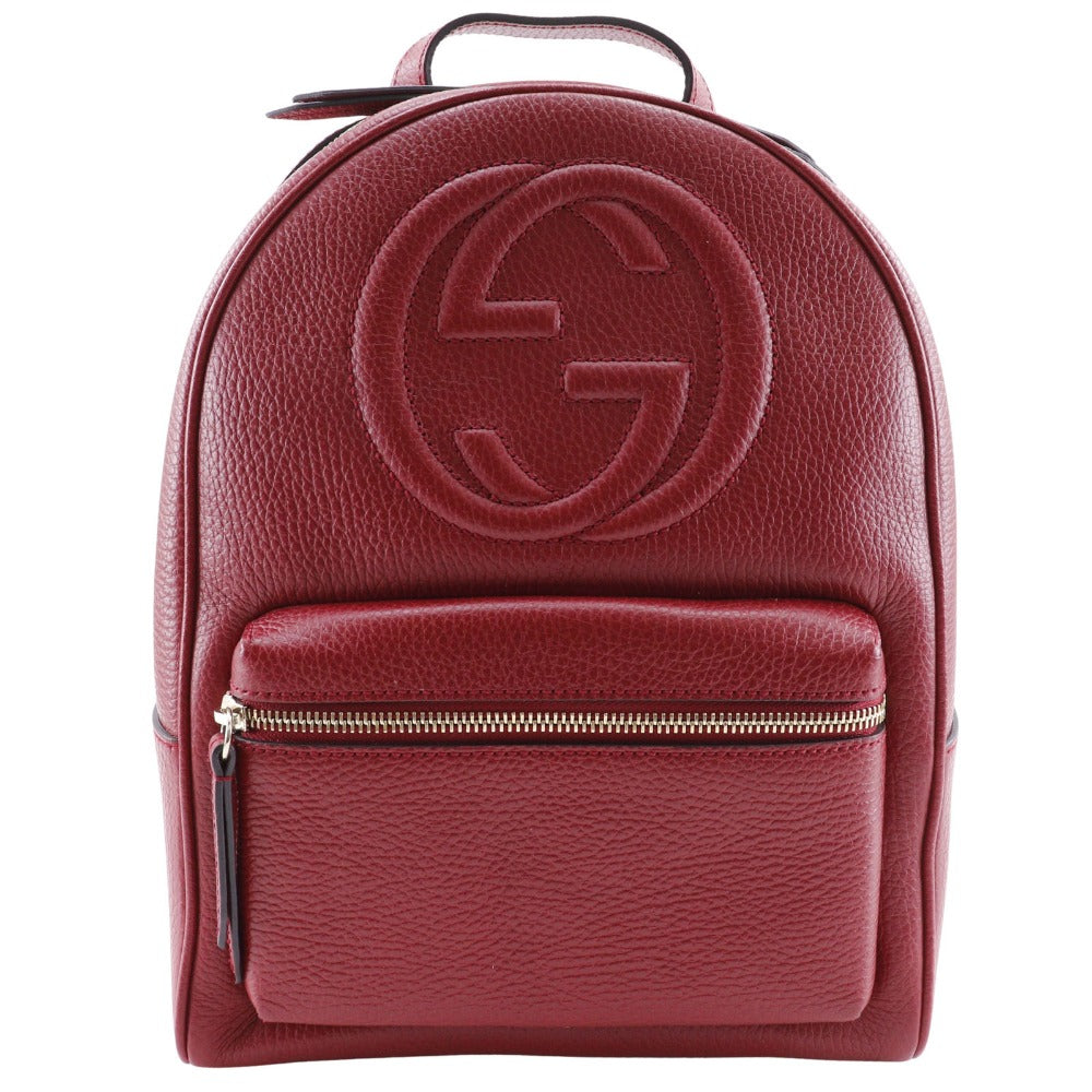 Gucci Soho Backpack Leather Backpack 536192