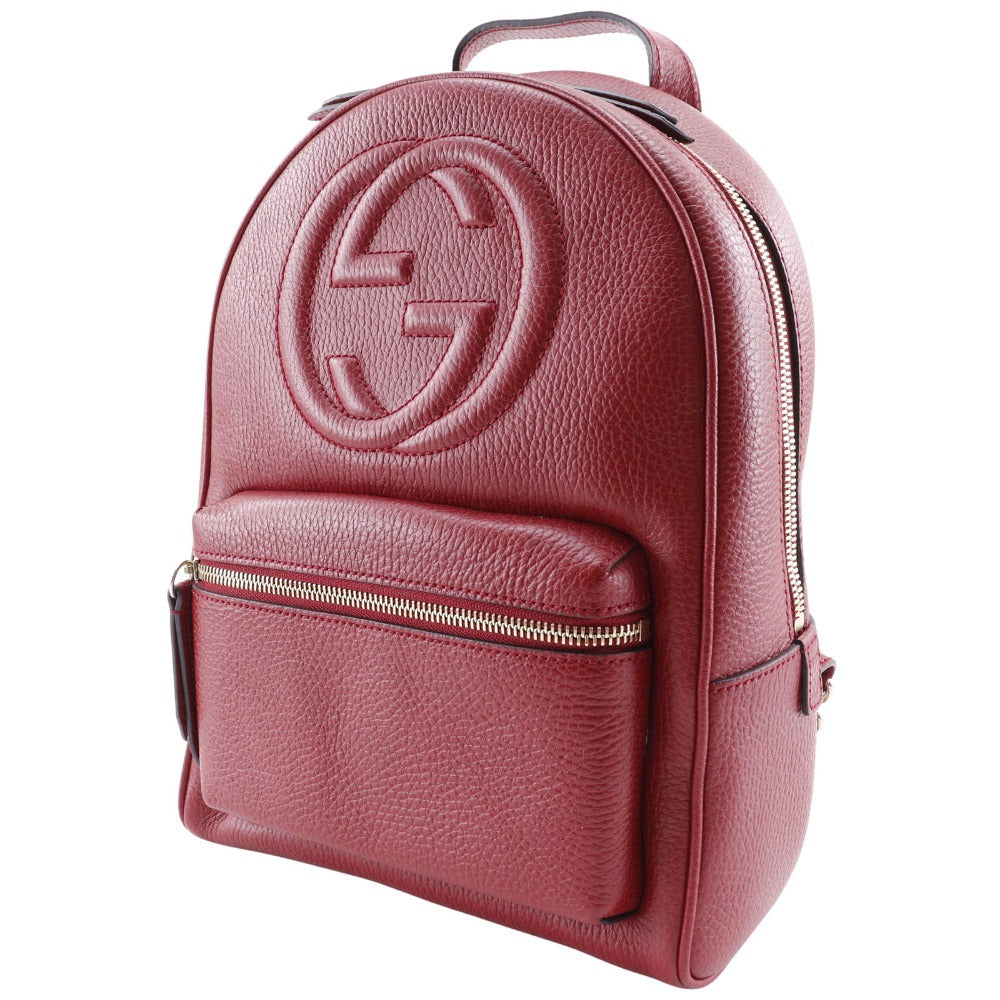 Gucci Soho Backpack Leather Backpack 536192