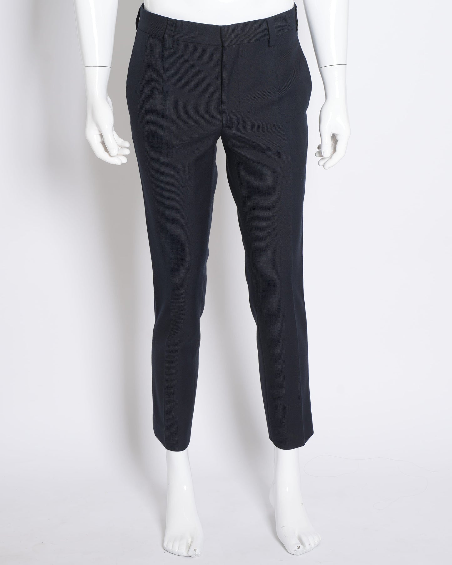 Fendi Handbag Men's Formal Pants Black