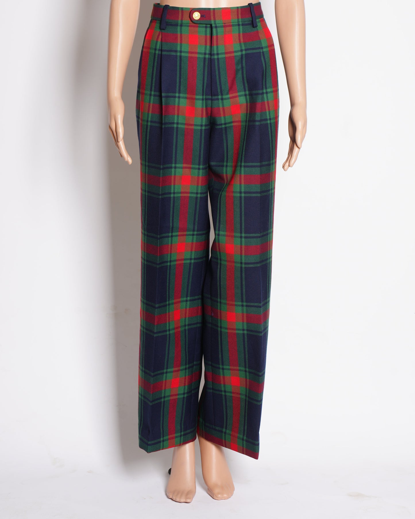Gucci Women's Plaid Checks Tro rs