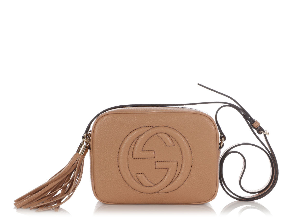 Gucci Soho Disco Crossbody Bag Beige Soho Disco