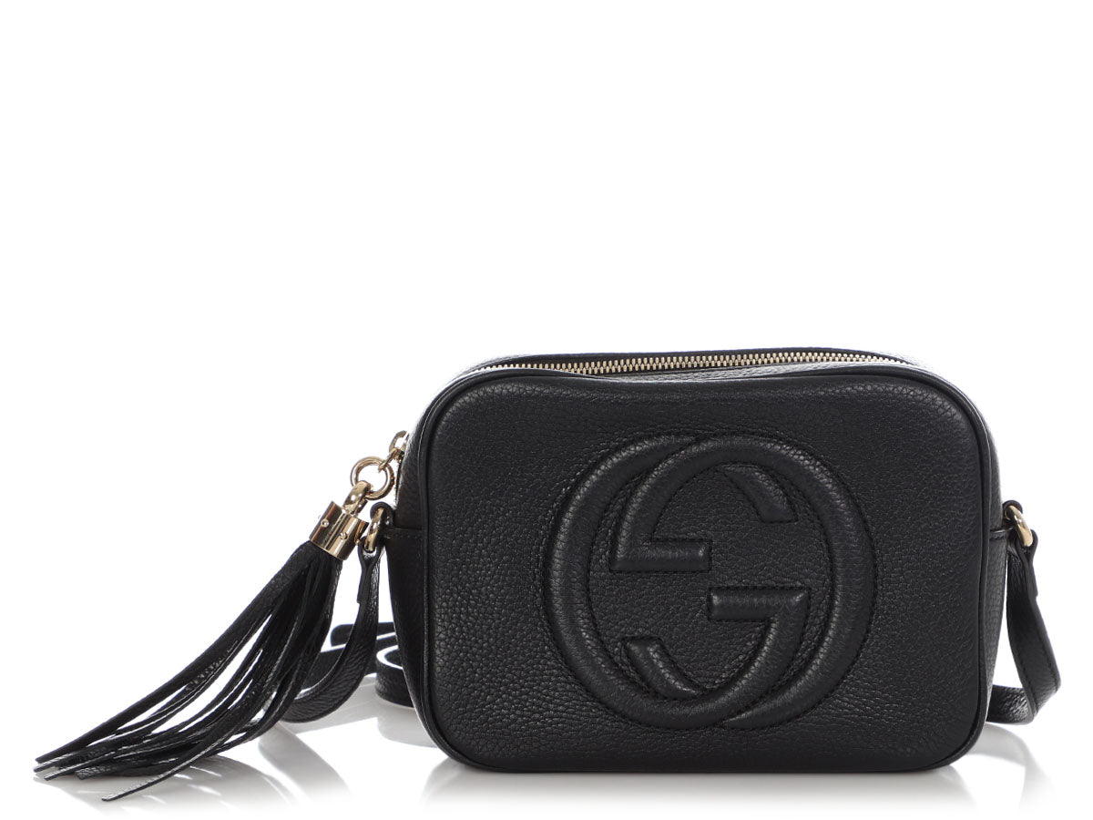 Gucci Soho Disco Crossbody Bag Black Small