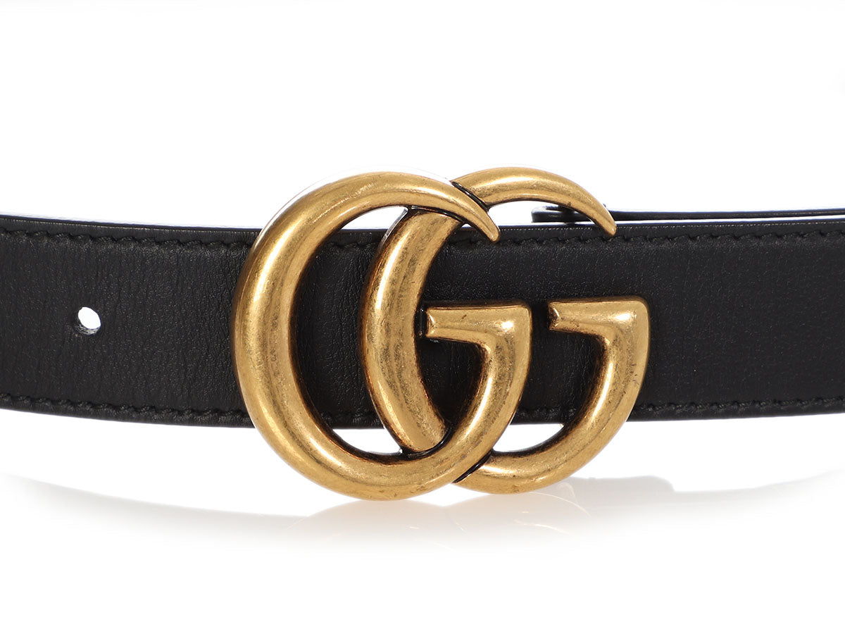 Gucci Marmont Belt Handbag Black Accessory 5