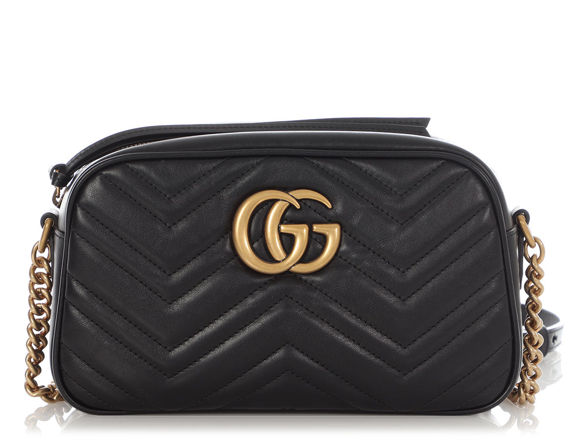 Gucci Marmont Shoulder Bag Black Small 5