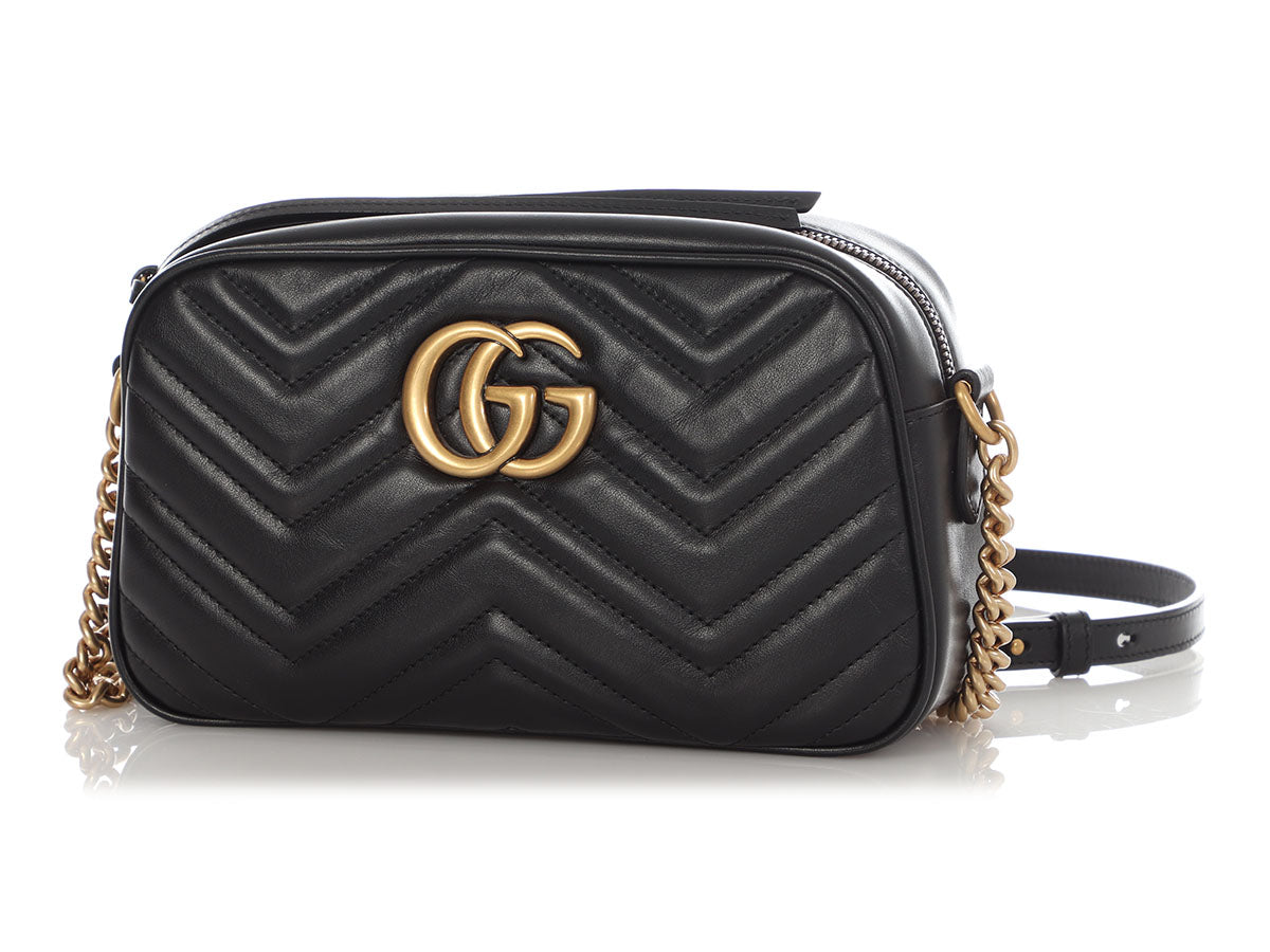 Gucci Marmont Shoulder Bag Black Small 5