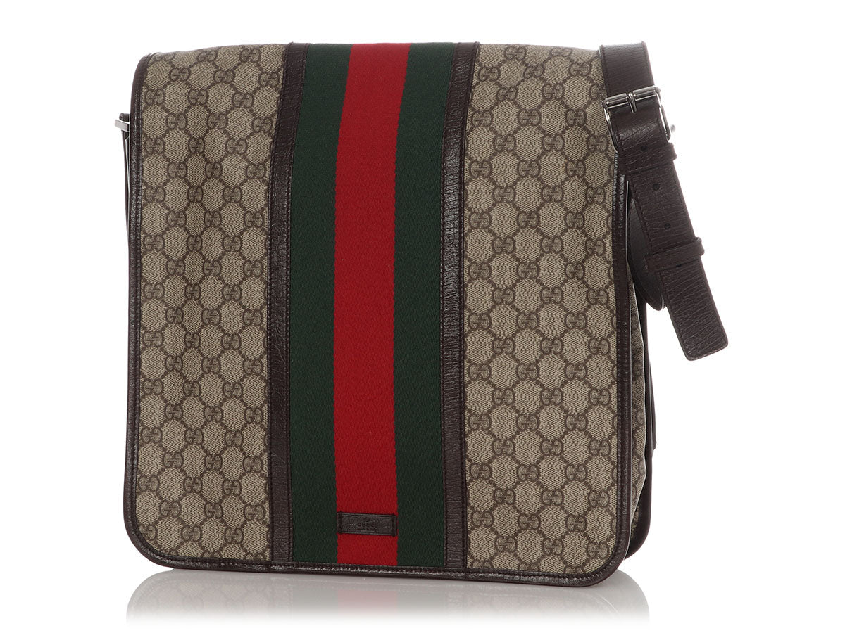 Gucci Supreme Sherry Messenger Bag Crossbody Bag