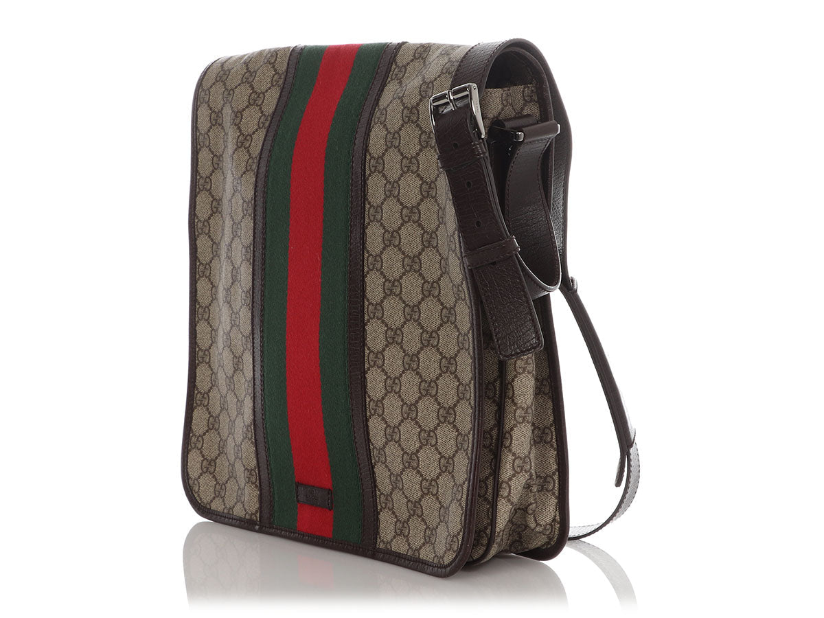 Gucci Supreme Sherry Messenger Bag Crossbody Bag
