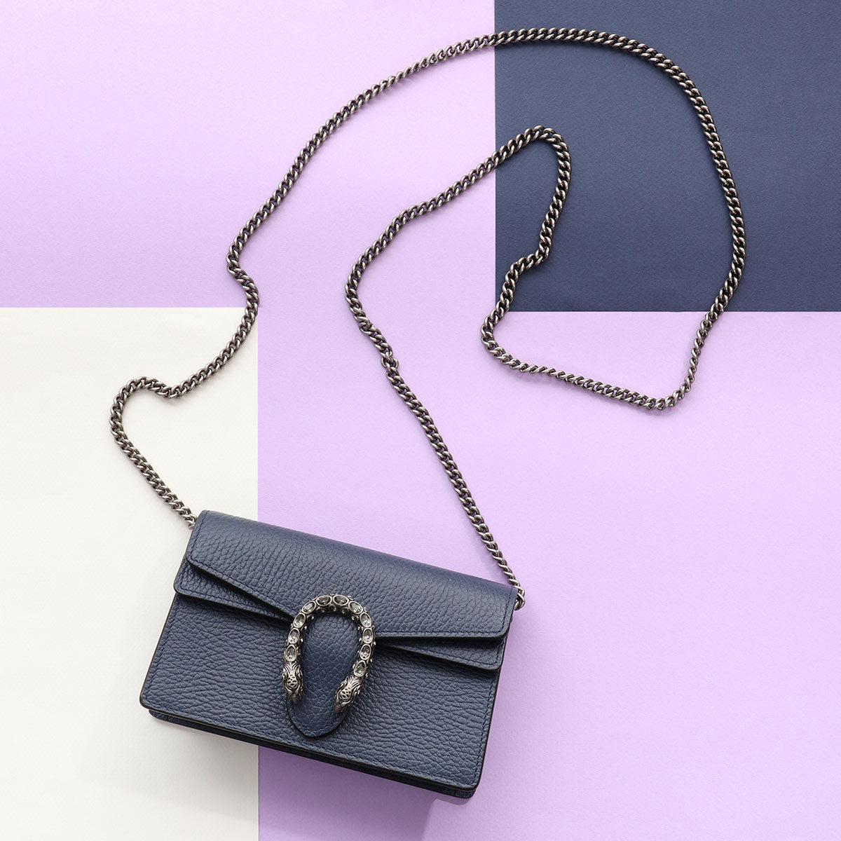 Gucci Super Navy Dionysis Crossbody Bag Mini