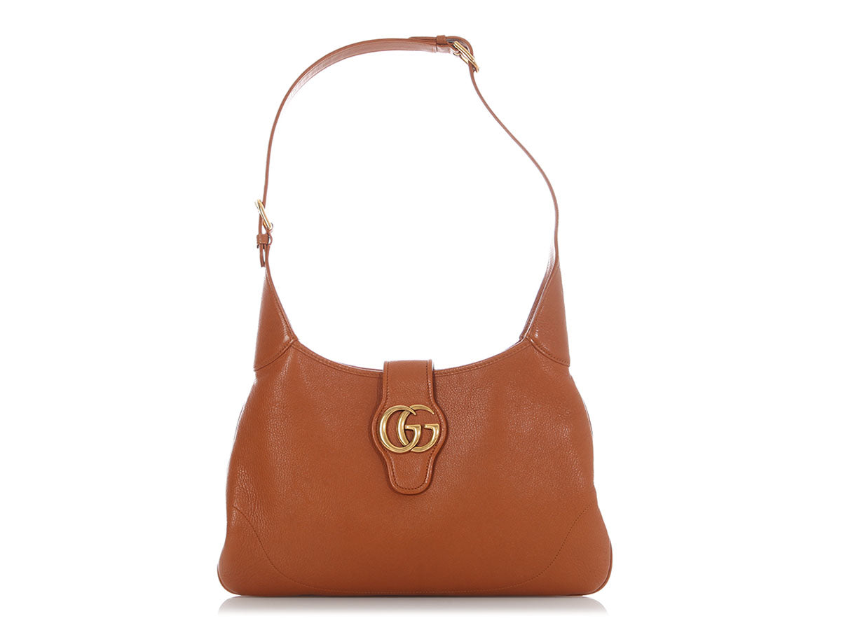 Gucci Aphrodite Shoulder Bag Tan Medium