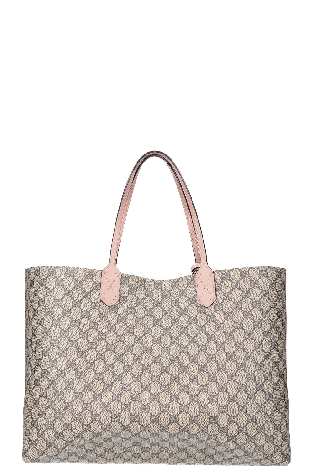 GUCCI GG Supreme Reversible Tote Bag Pink