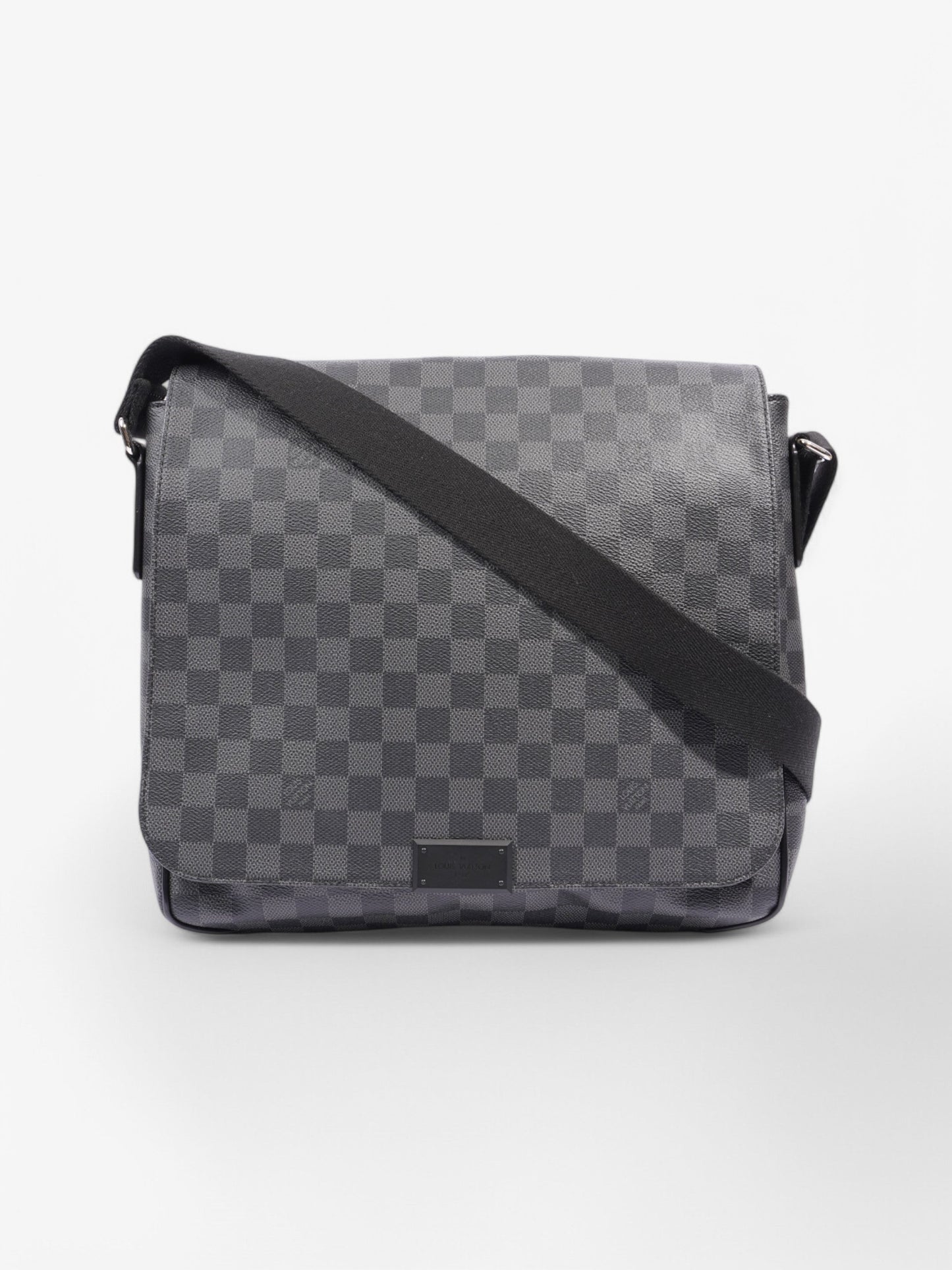Louis Vuitton District Messenger Graphite Coated Damier Canvas Coated Canvas Apparel