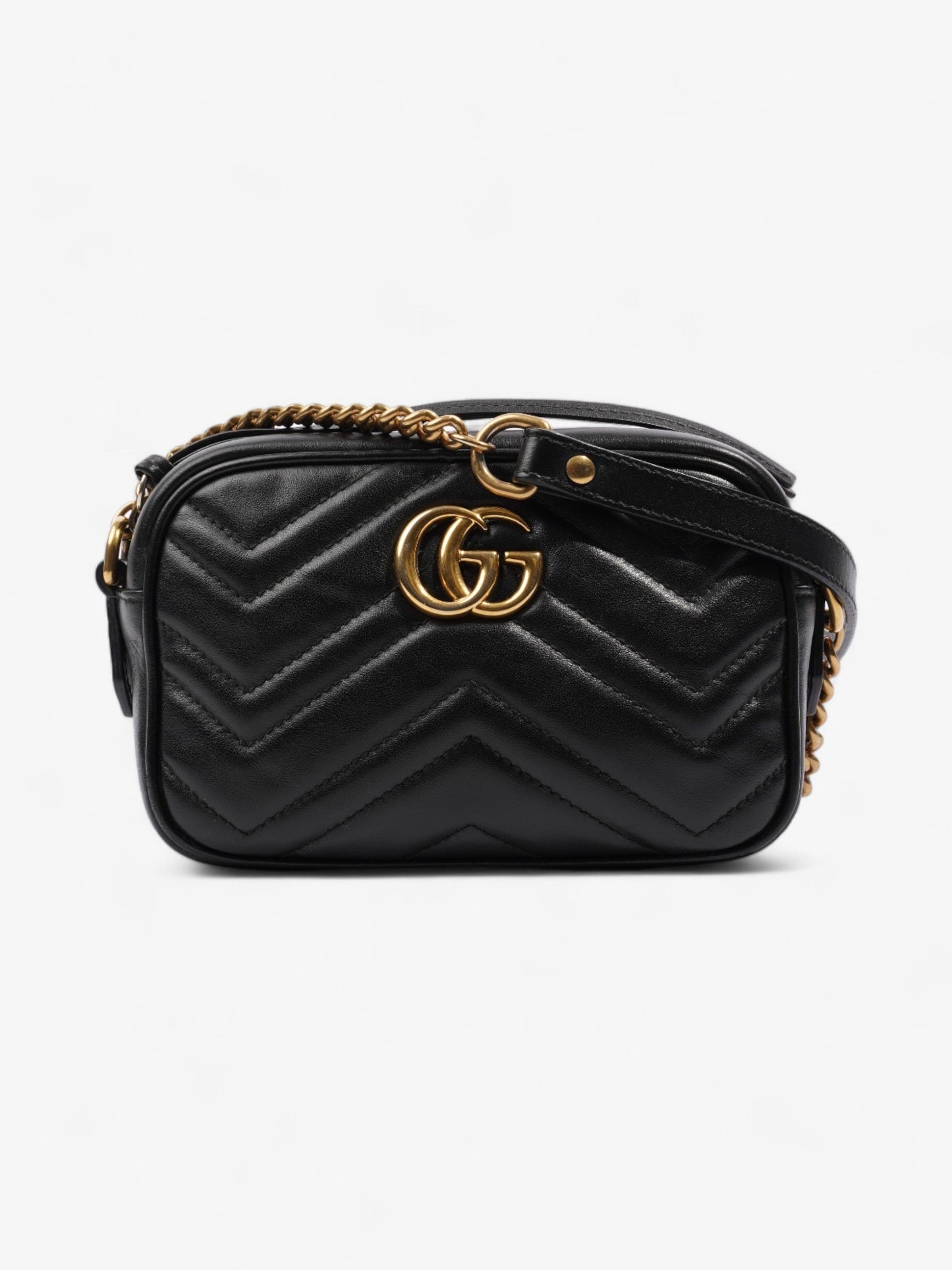Gucci Marmont Bag Mini Leather Matelasse Crossbody Bag