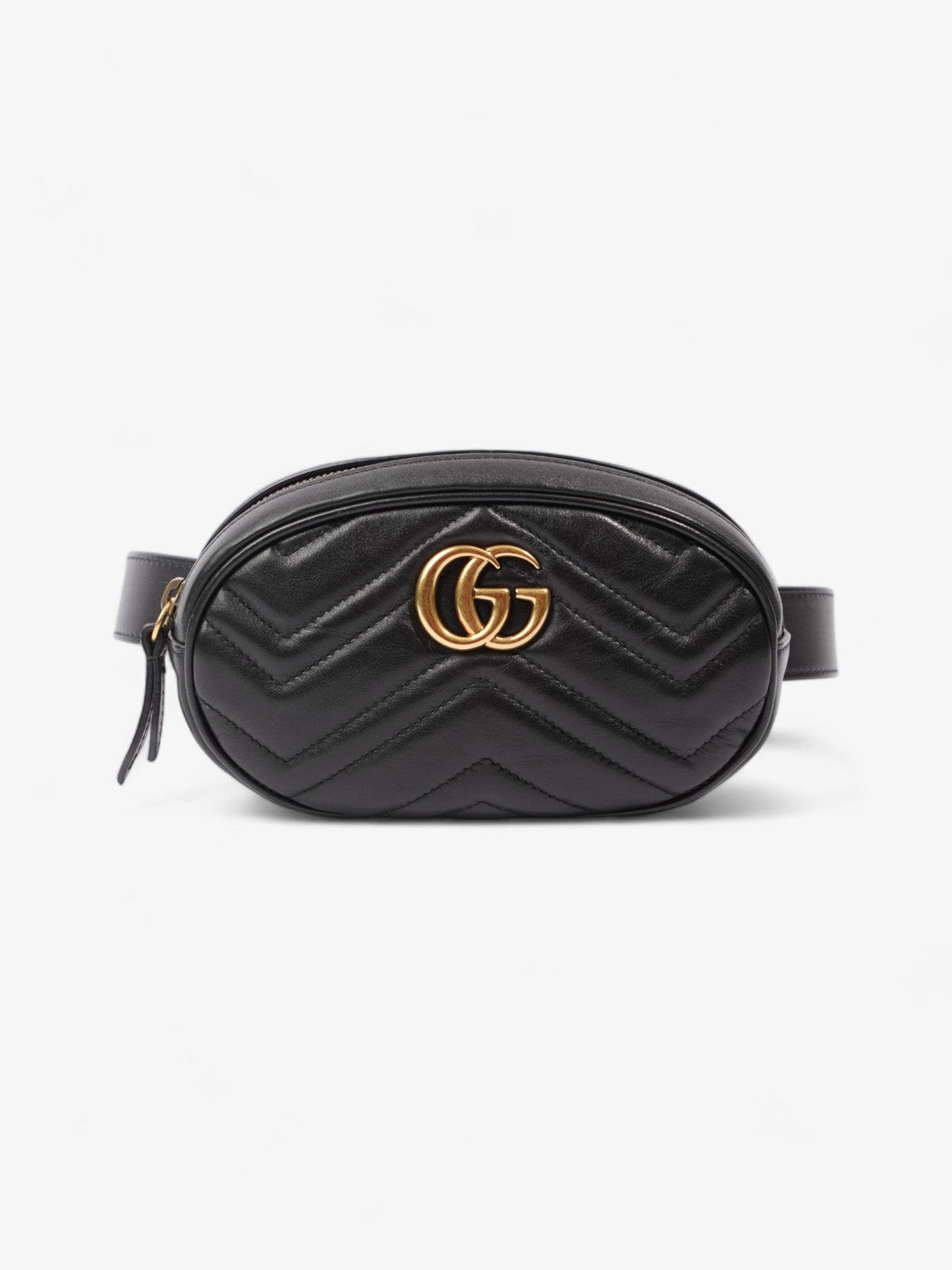 Gucci Marmont Belt Bag Leather Matelasse Accessory 85Cm 34