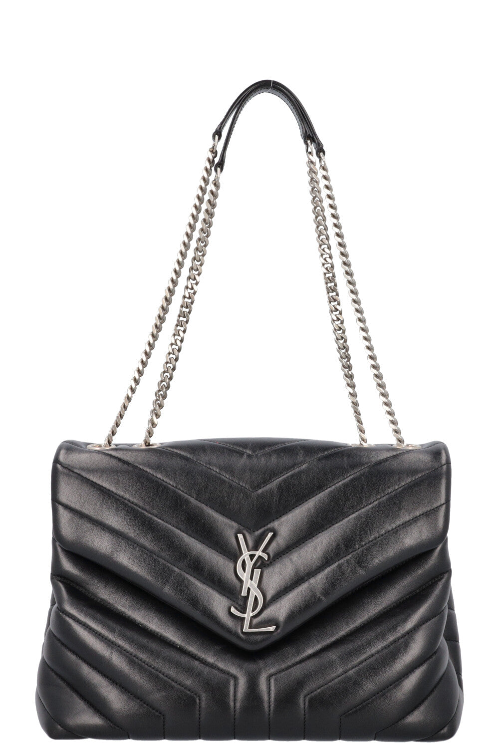 Crossbody Bag Loulou Bag Black Silver Medium