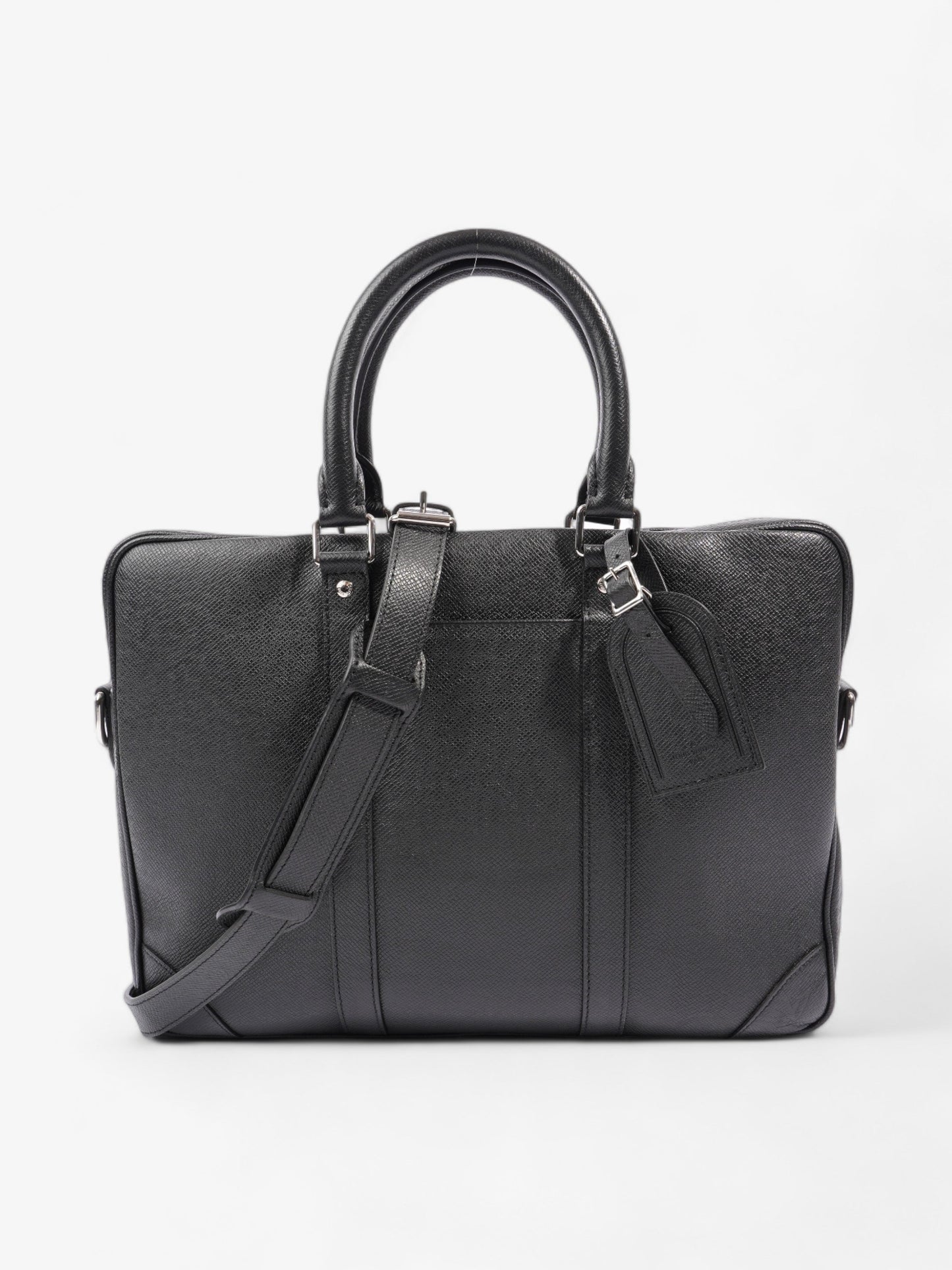Louis Vuitton Porte Documents Voyage PM Black Handbag