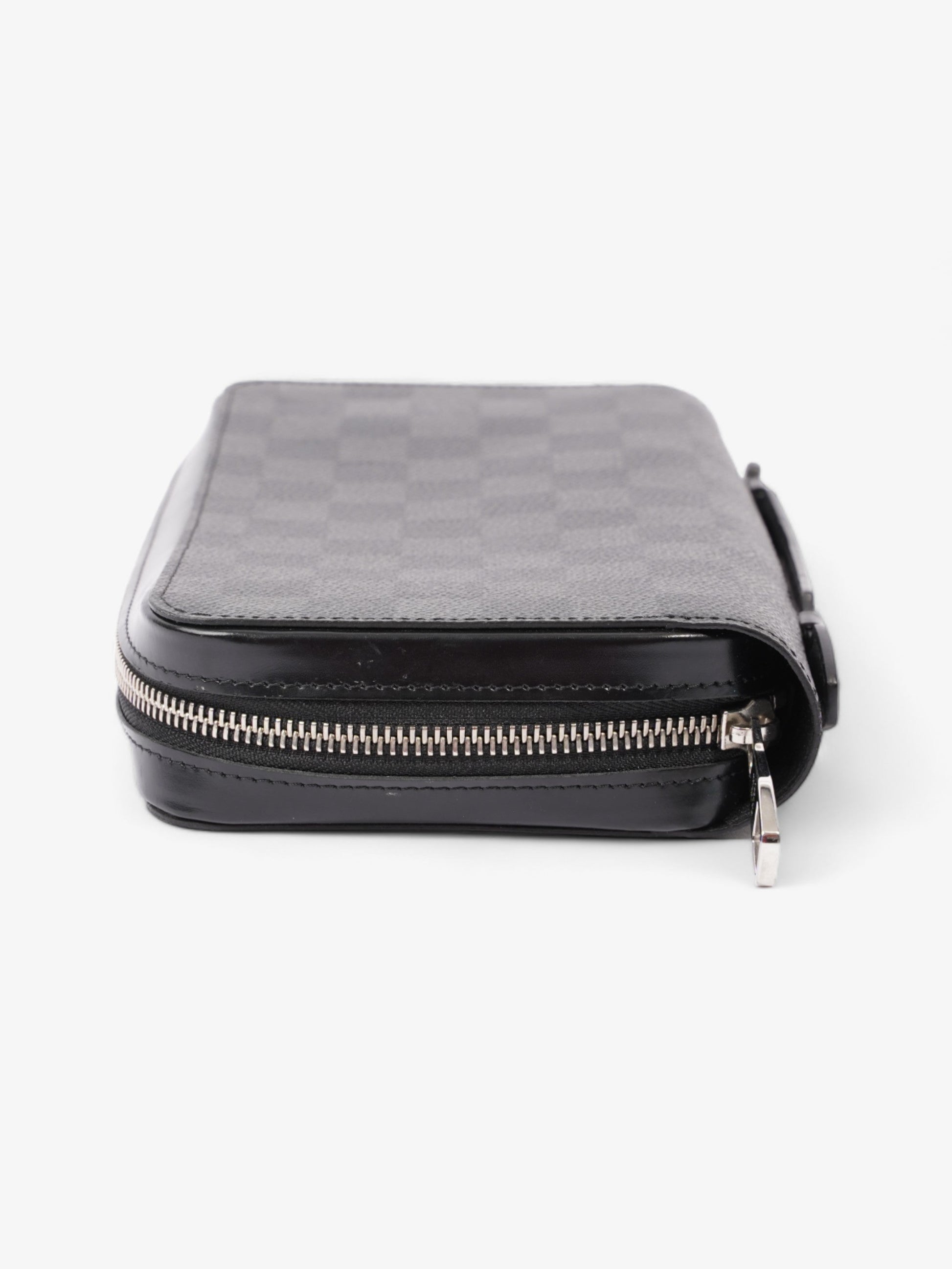 Louis Vuitton XL Zippy Graphite Coated Damier Canvas Coated Canvas Wallet Case