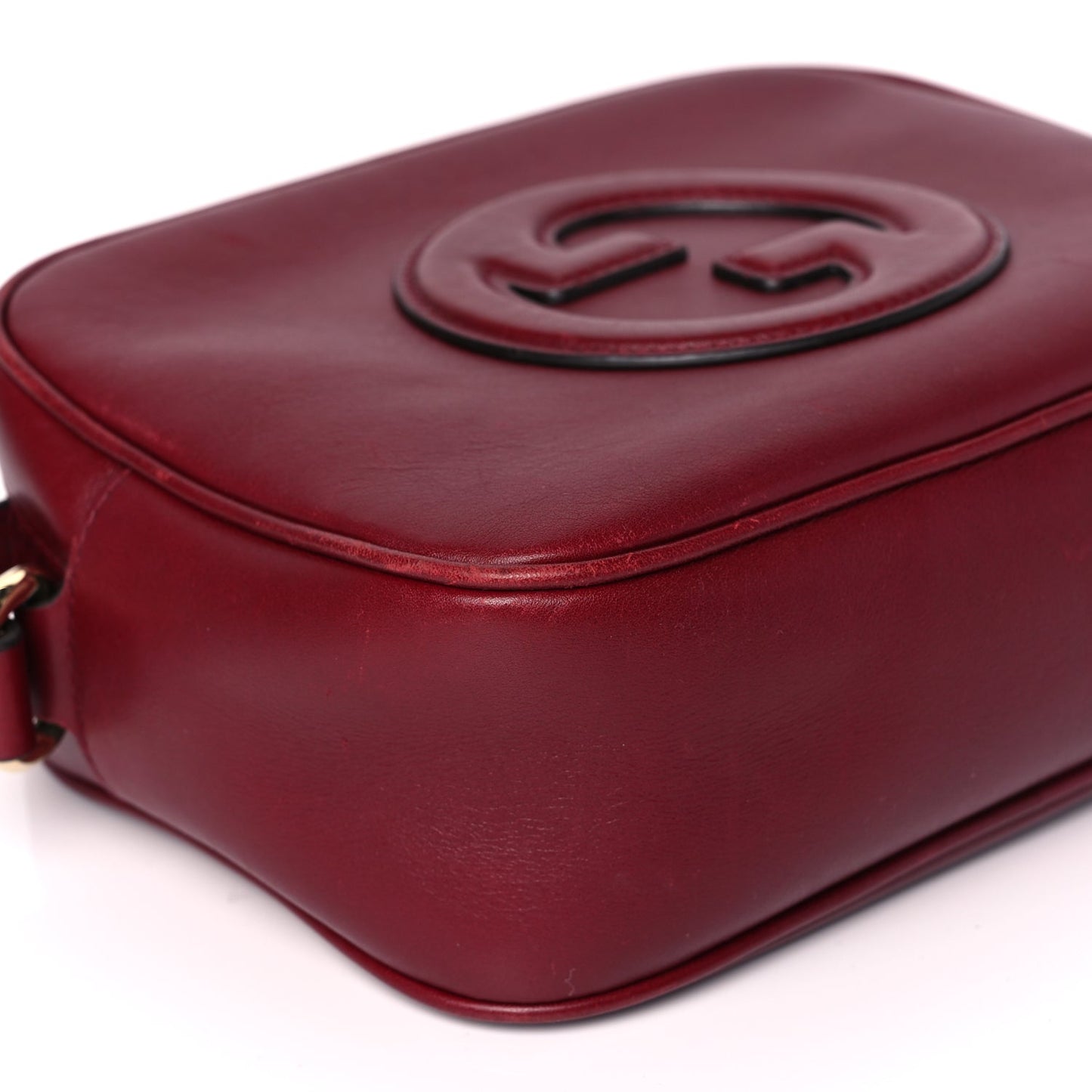 Gucci Calfskin Mini Blondie Bag Rosso