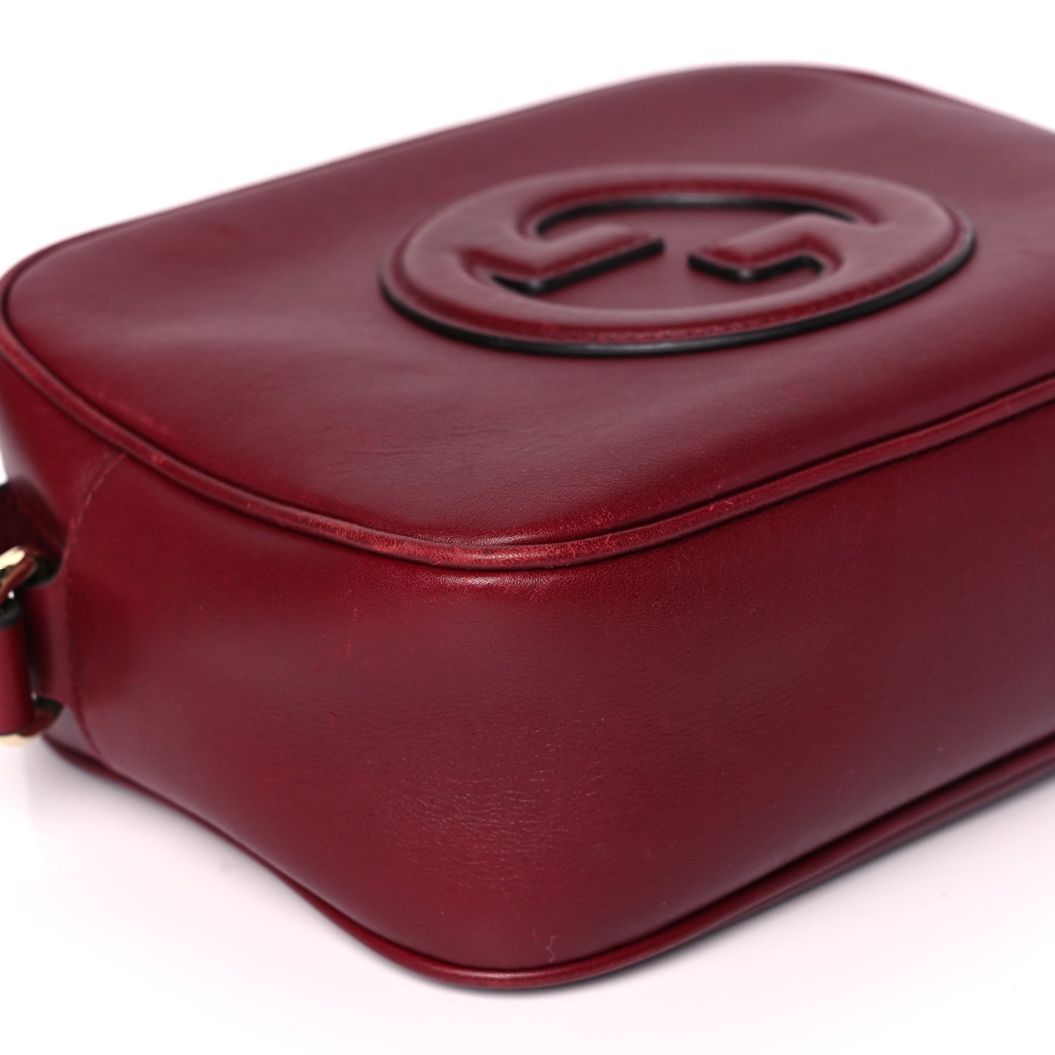 Gucci Calfskin Mini Blondie Bag Rosso
