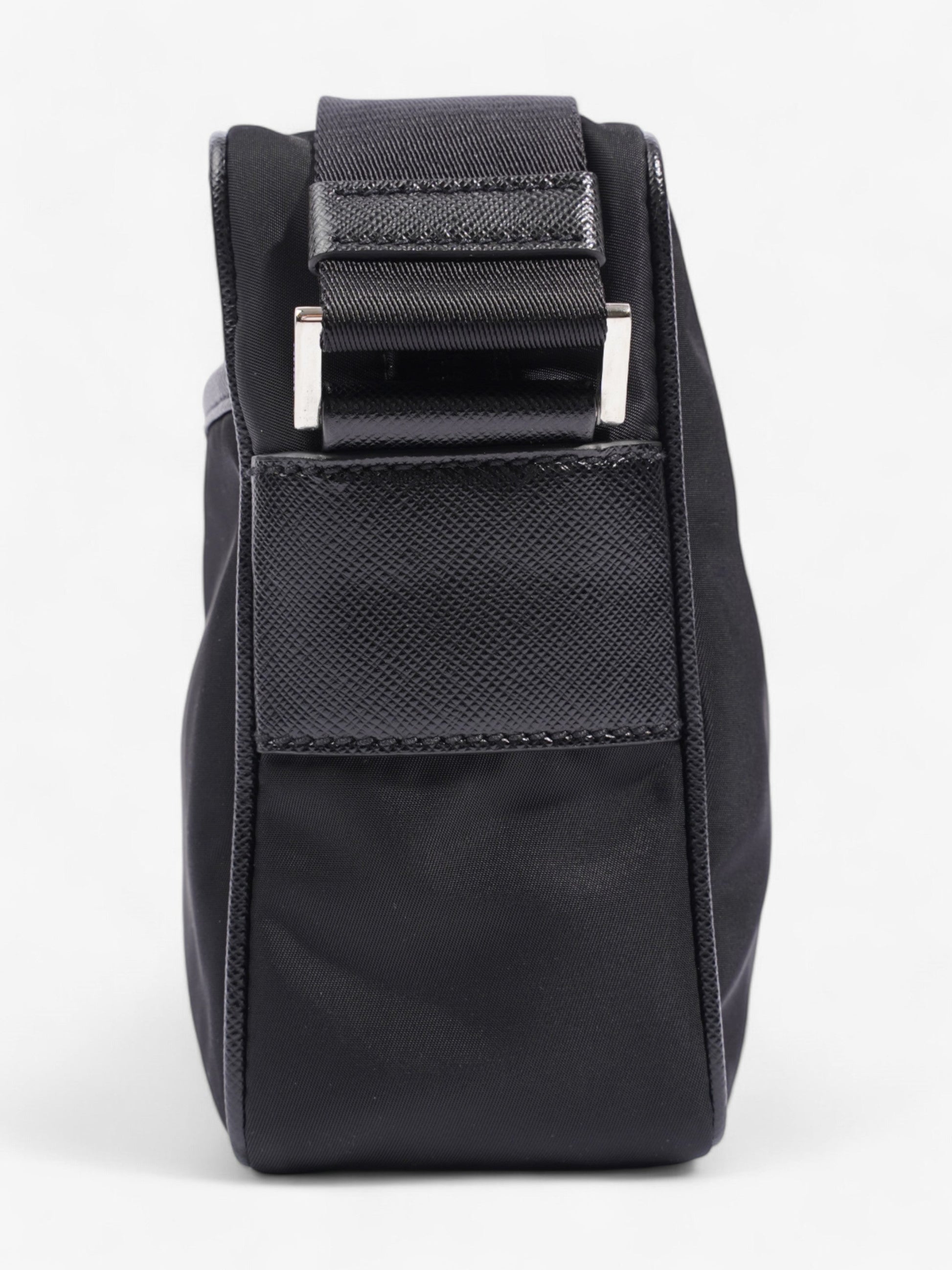 Prada Messenger Bag Re Nylon Black