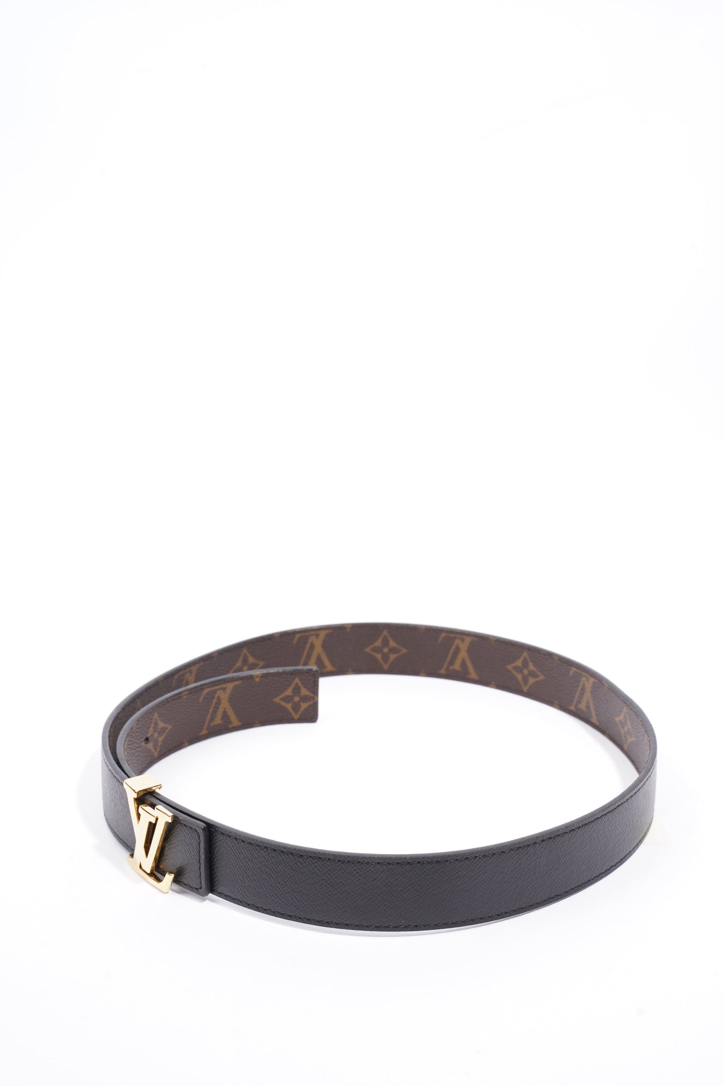 Louis Vuitton Initials Reversible Coated 80cm 32" Monogram Canvas Black Apparel