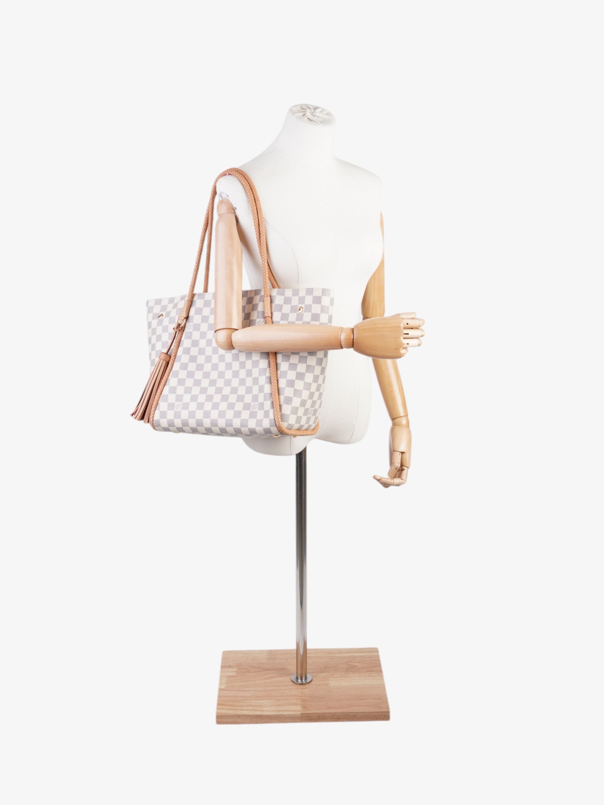 Louis Vuitton Propriano Azur Canvas Damier Handbag