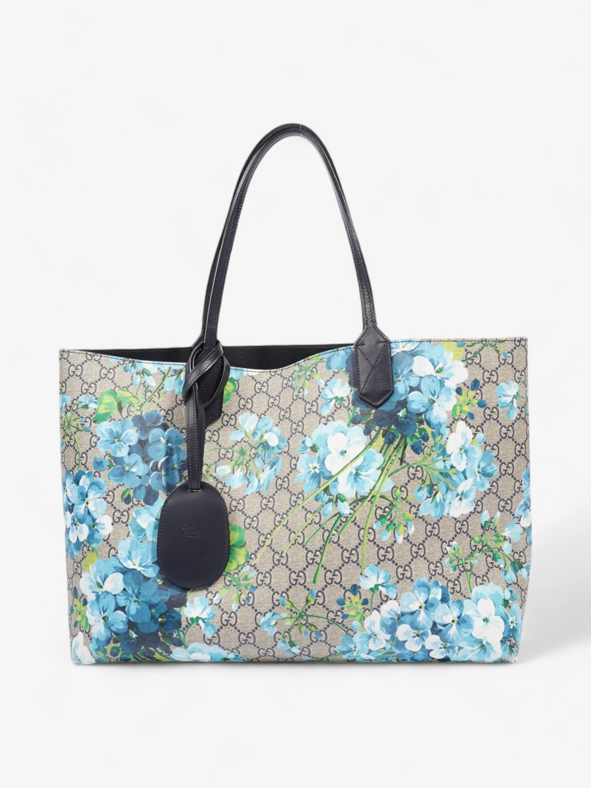 Gucci Blooms Reversible Tote Supreme Bloom Coated Canvas Shoulder Bag